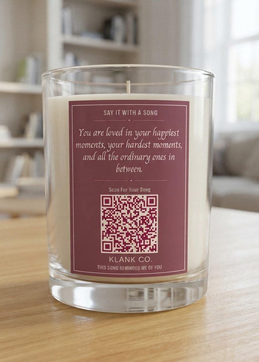 All Of Me candle — You are loved in your happiest moments, your hardest moments, and all the ordinary ones in between.