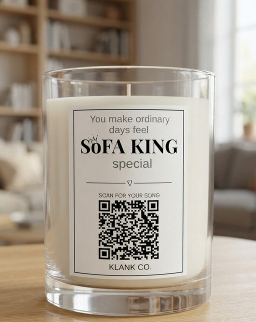 You're SOFA KING good for my soul candle