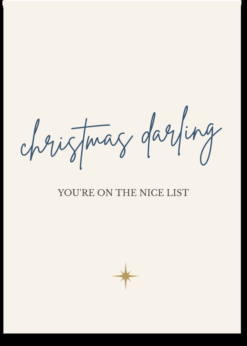 home for christmas — AND VERY HAPPY ABOUT IT