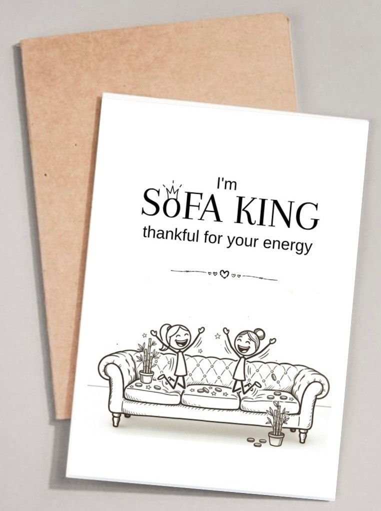 SOFA KING — High-end paper. Low-end humour.