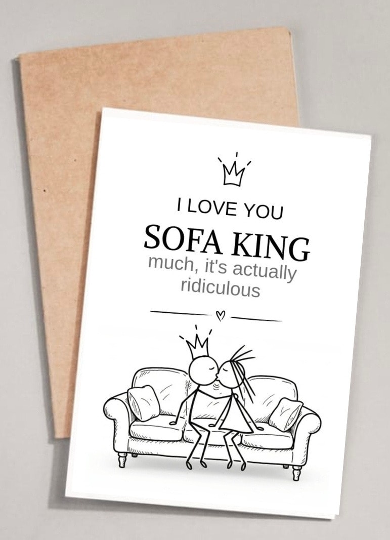 I love you SOFA KING much, it's actually ridiculous